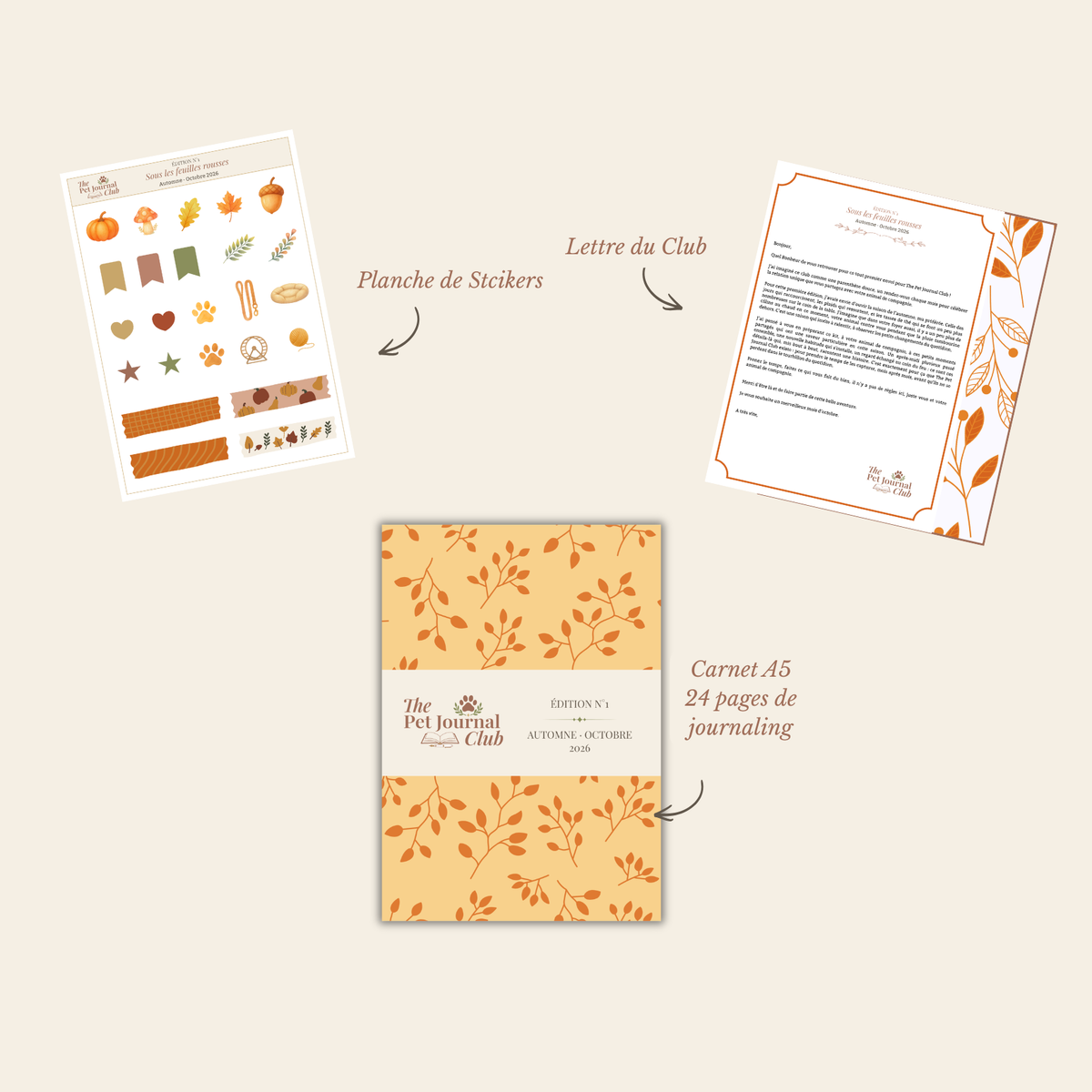 🍁Print Club d'Octobre - "Sous les feuilles rousses"
