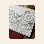 Coloriage A5 - Sous les feuilles rousses